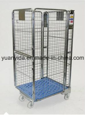 Split Door Warehouse Storage Roll Pallet Roll Containers
