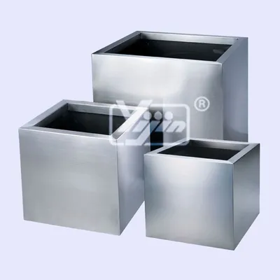 Hand Made Stainless Steel T-304 Planter Pot