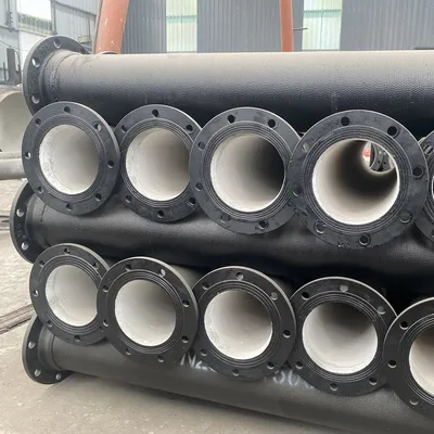 Reliable Shape Round Flanged Ductile Iron Sewer Pipe for Sewage Transportation