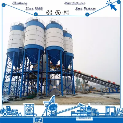 Ce/ISO Good Quality 180m3/H Concrete Mixing Batching Plant