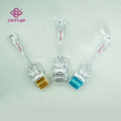 Ergonomic Easy Grip Microneedle Derma Roller for Comfortable Application Sterile Microneedle Roller