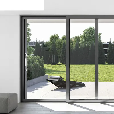 Aviation Aliumium Glass Sliding Door with 603 Aluminum Profile