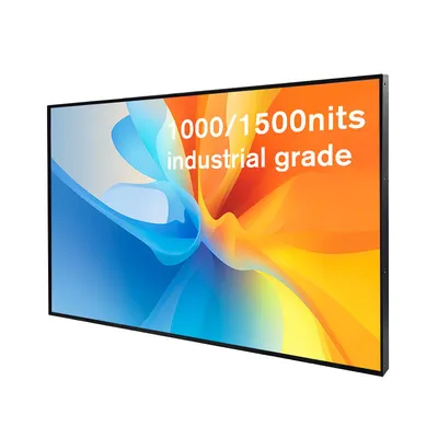 49 Inch LCD Window Facing Display 3000 Nits High Contrast Energy Saving Commercial Signage