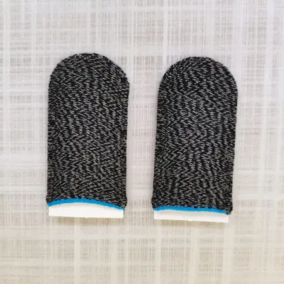 Ultrathin Controller Screen Finger Sleeve for Pubg Silver Fiber Gaming Finger Cots