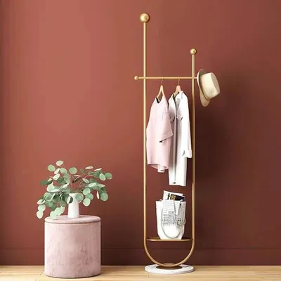 Stylish Modern Metal Clothing Rack for Home