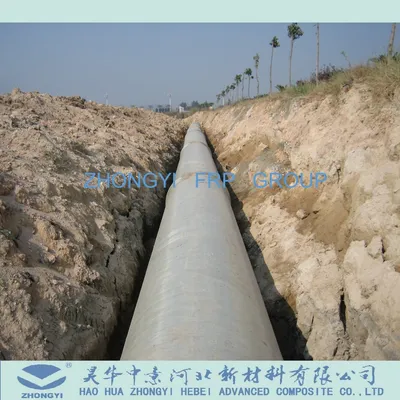 Corrosive Liquid and Gas FRP Pipe China Quality FRP