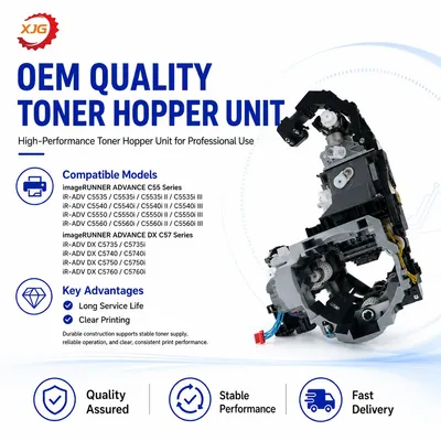 Toner Hopper Unit for Canon IR C5535 C5540 C5550 C5560 C5535I C5560I 5560 5535 5540 Toner Supply Assembly Toner Supply Unit