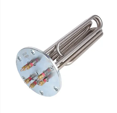 220V 6kw Stainless Steel Water Tubular Flange Immersion Heater Element