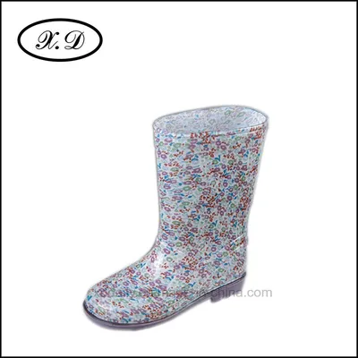 Fashion Rain PVC Boots for Children (BX-016)