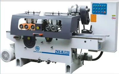 Multiple Wood Saw Machine with Double-Side Cutting Machine