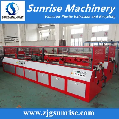 Good Performance PVC Window Door Ceiling Wall Panel Decking Fencing Gutter Cable Trucking Profile Corner Bead Production Line / Extrusion Line