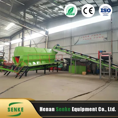 Msw Municipal Solid Screening Plant High-Efficiency Garbage Sorting Equipment