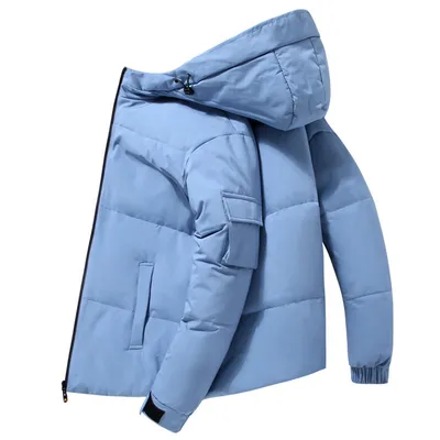 ODM/ODM Winter Solid Color Hooded Outdoor Warm Down Jacket