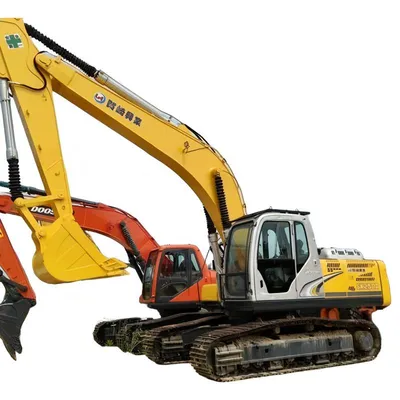 Used Sk250d Heavy-Duty Crawler Excavators Pre-Installed Hydraulic Breaker Line Namibia Tanzania