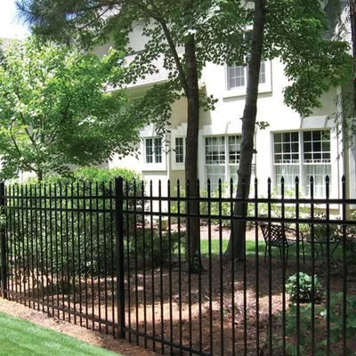 Slim Frame Zinc Steel Guardrail for Urban Landscape Road Isolation