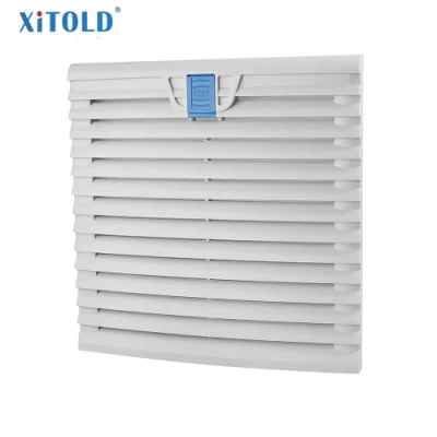 IP54 Durable CE ISO Cooling Fan Filter Strainer Cabinet Shutters