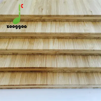 Free Samples Bamboo Plywood Board Furniture Panel Natural Solid Decorative Bamboo Plywood