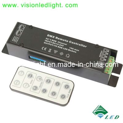 DMX 512 LED RGB Controller (DMX512-T62-3CH-12V-24V)