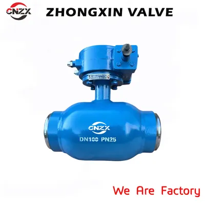 Spring-Loaded, Automatic-Reset, Quick-Response, Fatigue-Resistant, Temperature-Stable, Functional-Reliable Fully Welded Ball Valve