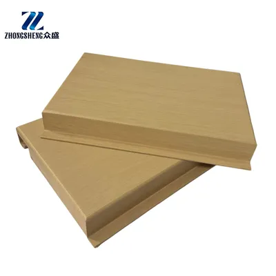 Wood Grain Transfer Printing Aluminum Veneer Imitation Wood Decorative Panel