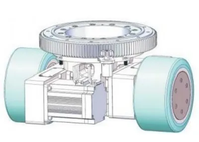 Differential Drive Assembly of Automated Guided Vehicle
