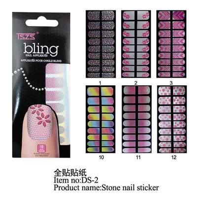 Full Cover Nail Wrap Sticker