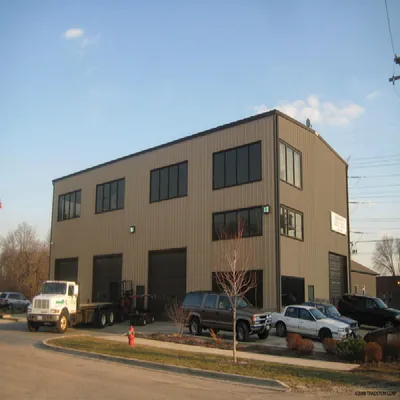 Prefabricated Structural Steel Multi-Floor Apartment and Office Building Construction