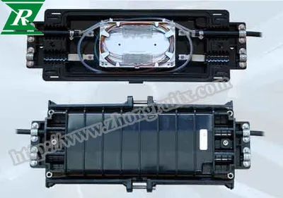 2in 2out High Quality Horizontal Fiber Optic Splice Closure