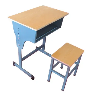 Simple Cheap Wooden Single School Furniture
