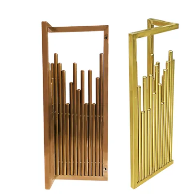 Winstar Decorative Furniture Stainless Steel Sofa Table Gold Frames