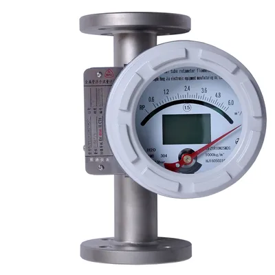 Factory Price Vertical Installation Metal Tube Rotameter Float Flowmeter