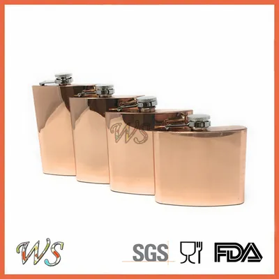 Wsjjyy168 Gold Hip Flask/Hip Flask Stainless/Liquor Hip Flask
