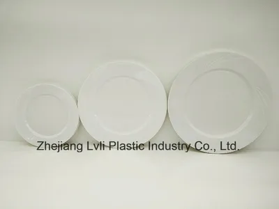 Plastic Plate, Disposable, Tableware, Tray, Dish, Colorful, PS, SGS, Environmentally Friendly, PB-01