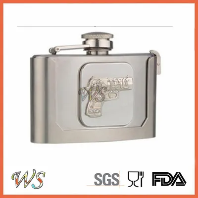 Wsjjyy058 Stainless Steel Hip Flask/Wine Pot/Flask Hip/ Liquor Flask/Metal Hip Flask
