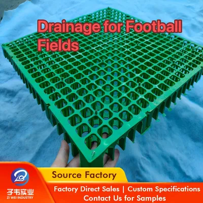 Modular Plastic Drainage Cell Artificial Drainage Golf Courses Football Fields Drainage Board