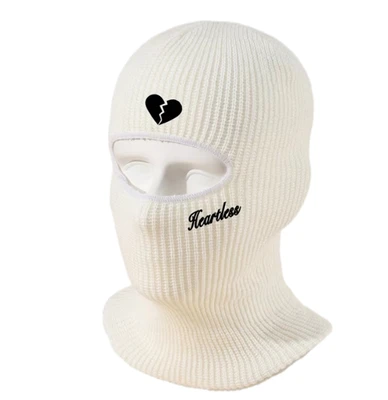Customize Balaclava Mask 1 Hole Ski Mask Winter Knitted Balaclava Windproof Head Cover for Men Women Sports Outdoor