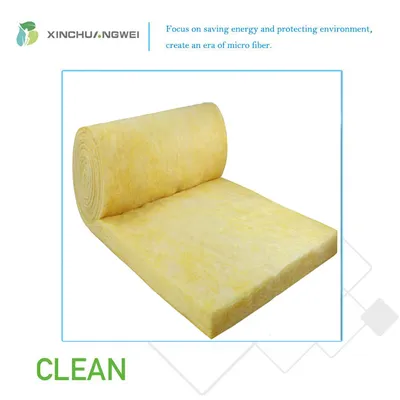 Thermal Insulation Glass Wool Rolls Building Material