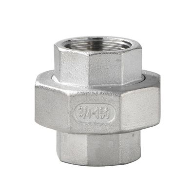 Stainless Steel Pipe Female Thread Fitting Union 304