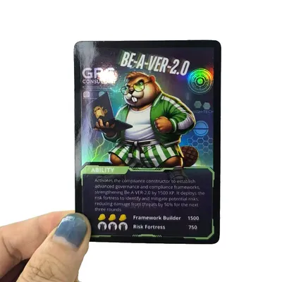 Custom Printing High Quality Holographic Collectible Foil Bag Pack Trading Playing Cards