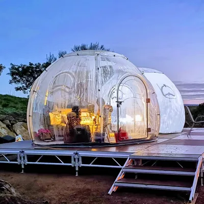 OEM Rotomolding Plastic Dome Mobile Detachable House