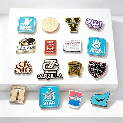 Custom Logo Metal Soft Enamel Irregular Shaped Enamel Pin for Commemorative Gifts