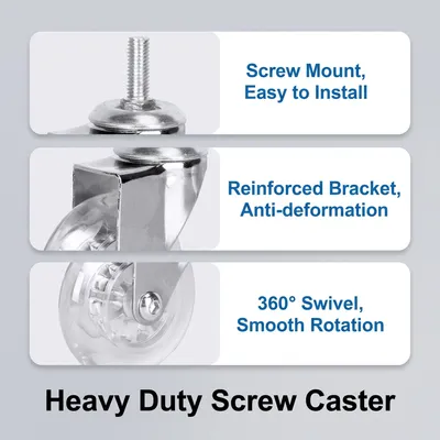 ODM Light Duty Baker Scaffold 50mm Tool Box Dust Proof Casters for Computer Desk