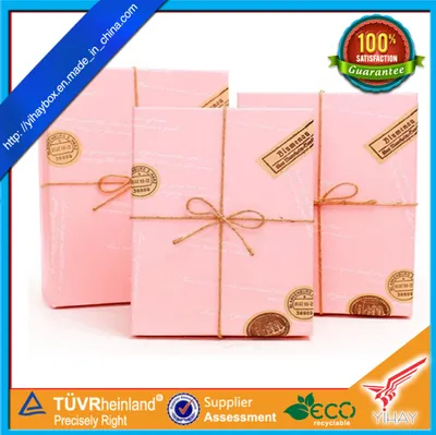 Recyclable Feature and Paper, Paperboard Material Gift Boxes for Wedding