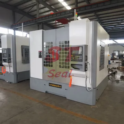High-Speed Vertical CNC Milling Machine Siemens Fanuc Components Machining Center