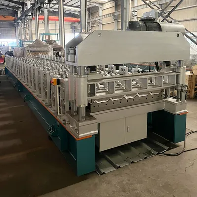 Metal Roof Sheet Roll Forming Machine Iron Roofing Sheet Making Machine