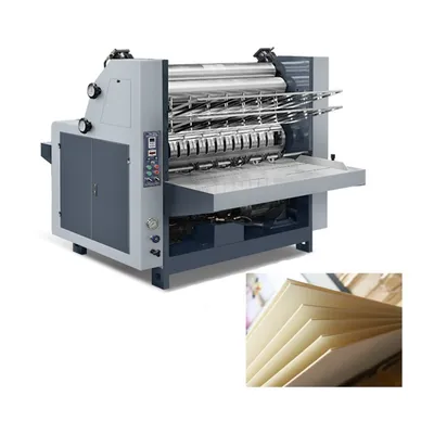 New Trend High Speed Industrial Cardboard Paper Pasting Machine for Paper Packaging