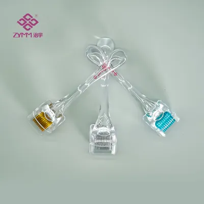 Disposable Sterile Derma Roller with Assorted Needle Lengths for Home Use Sterile Microneedle Roller