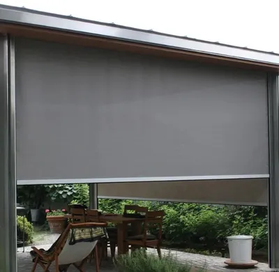 Windproof Roller Shutter Shade for Balcony Window Blind Sunshade