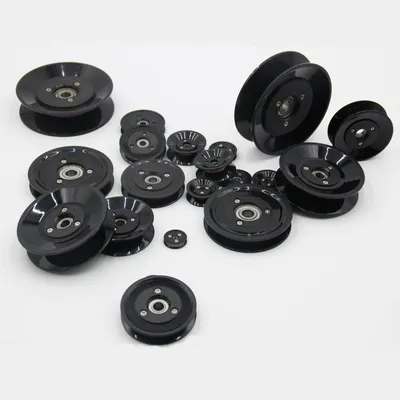 Auto Coil Winding Machine Plastic Flanged Ceramic Pulley