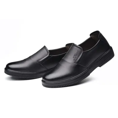 Comfortable Genuine Leather Chef Shoe for Kitchen and Officer with Leather Lining